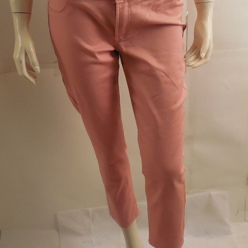 609030.....Tinsel Town Soft Stretch Ankle Crop Pants Size 10 - Picture 3 of 6